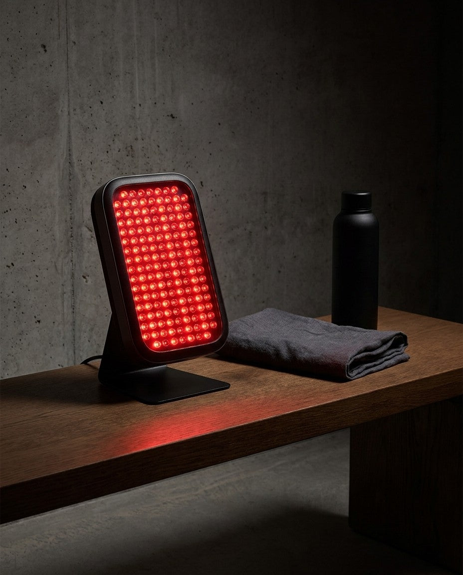 Aurelia Red Light Panel - red-04-room