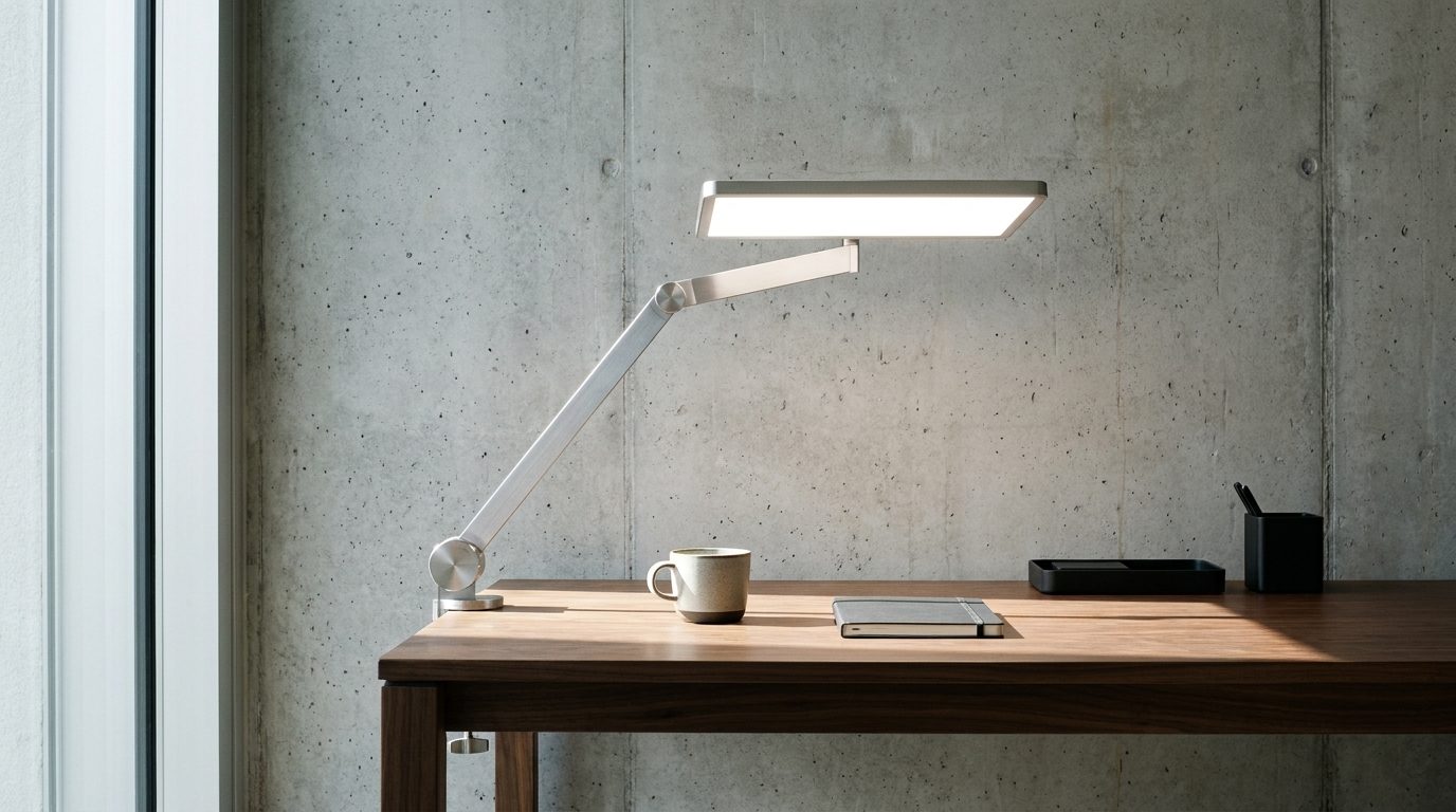 Aurelia Circadian Lamp in use