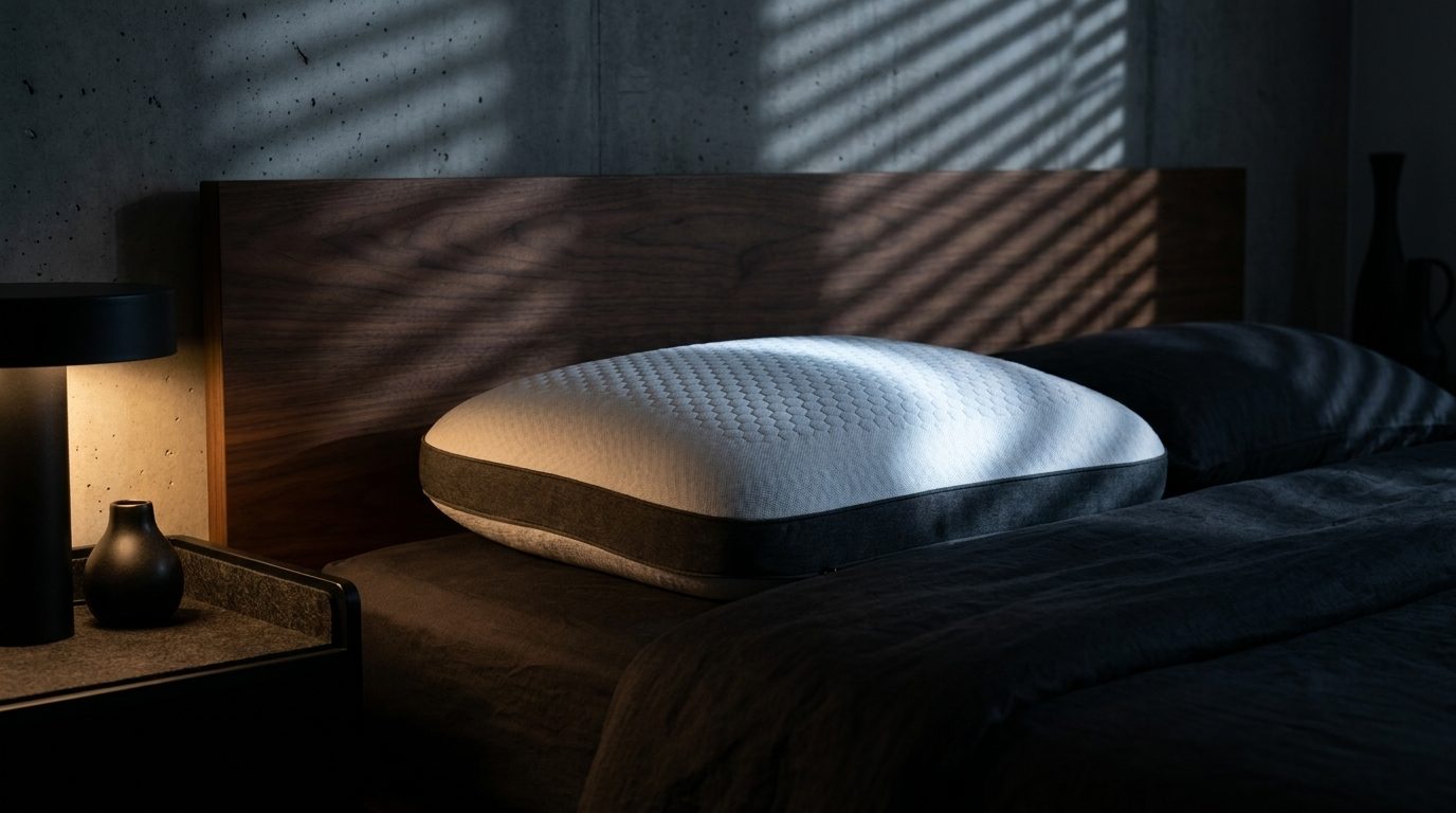 Cooling Pillow in use
