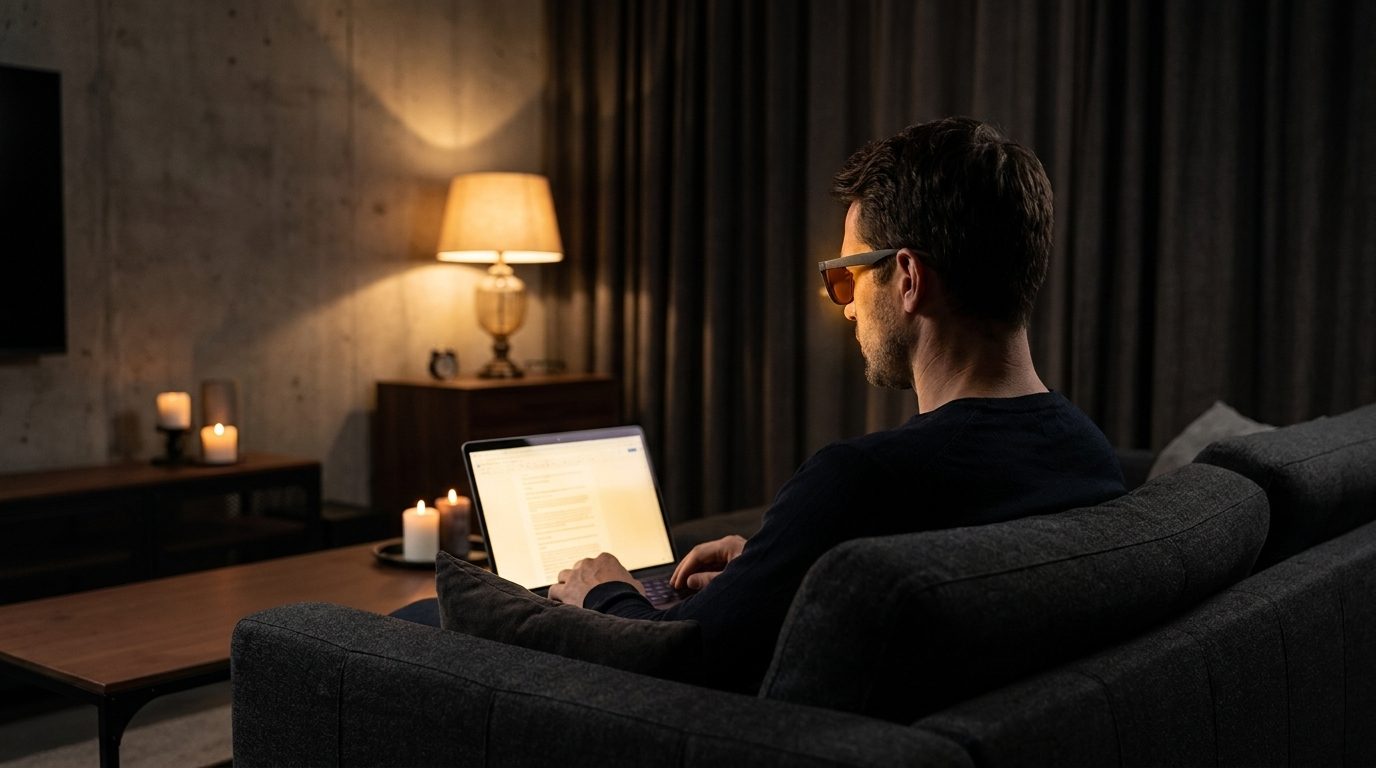 Night Glasses in use