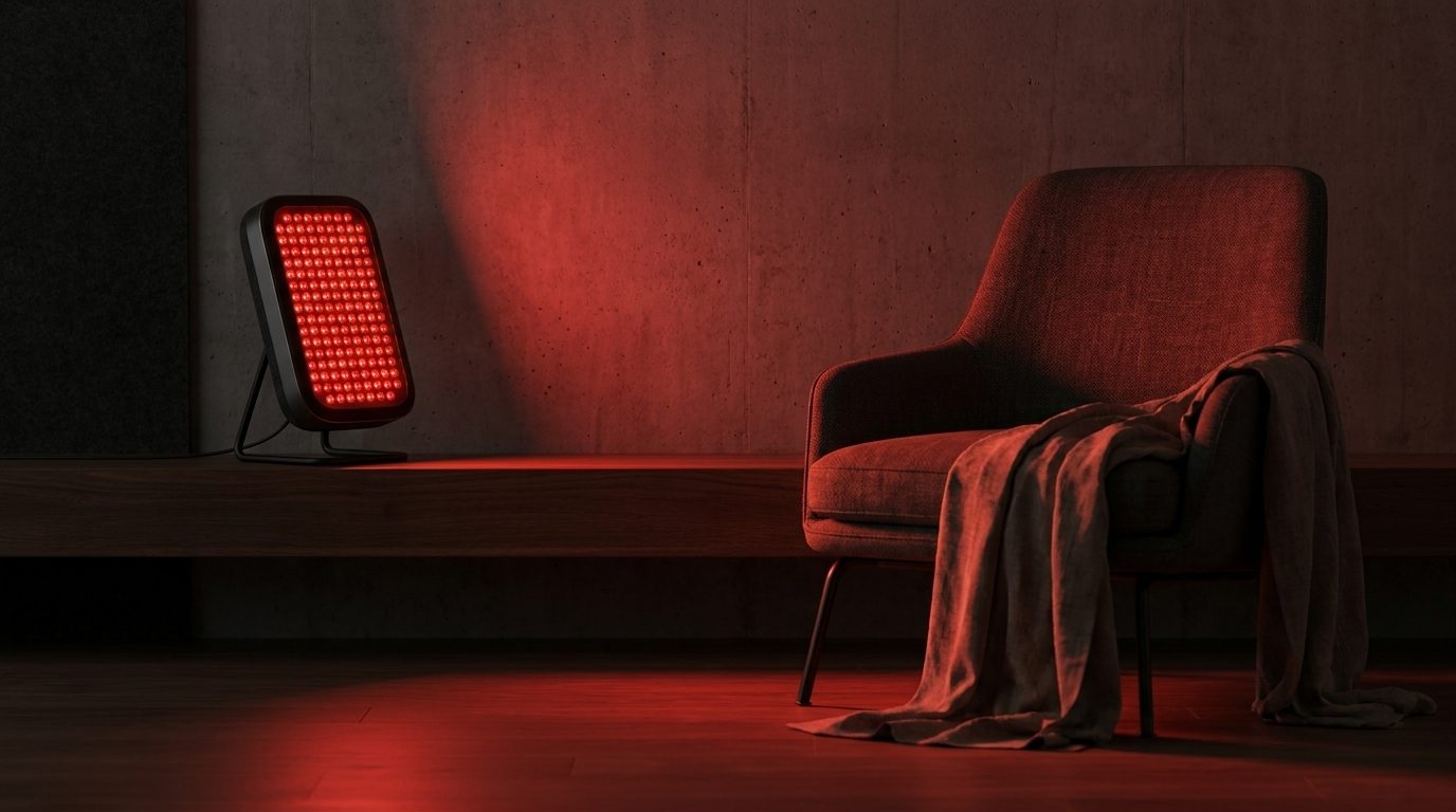 Red Light Panel in use